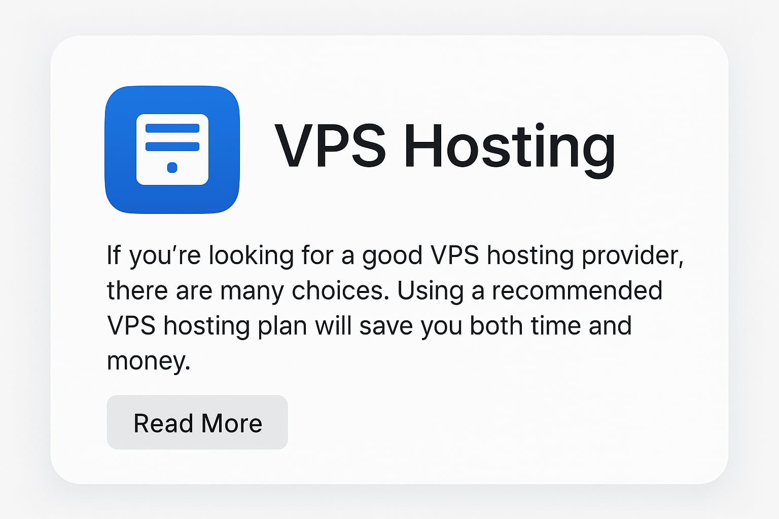 Recommended VPS hosts in 2015