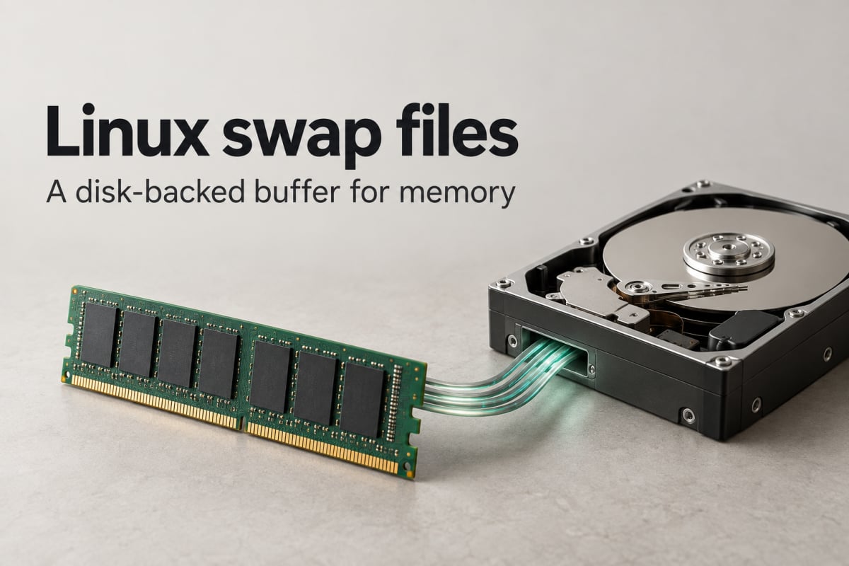 Memory pressure buffered by reserved disk-backed swap space