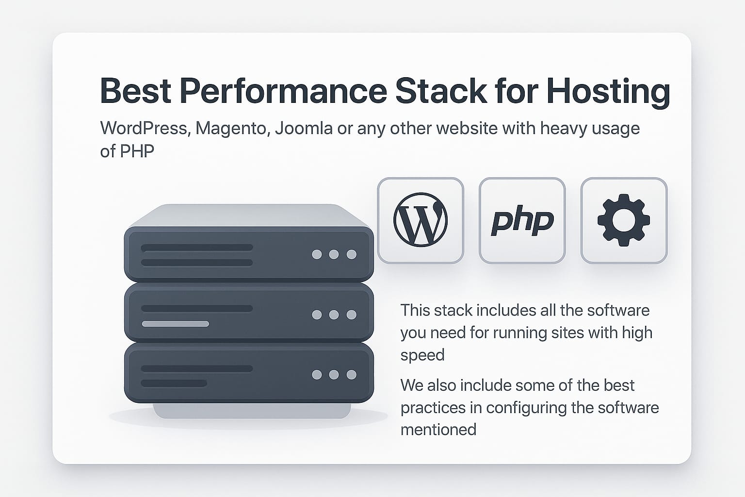 Performance Stack for Single Server