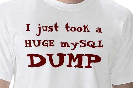 Huge MySQLDump