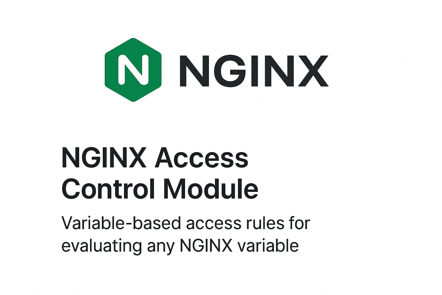 NGINX Access Control Module: Variable-Based Allow and Deny Rules