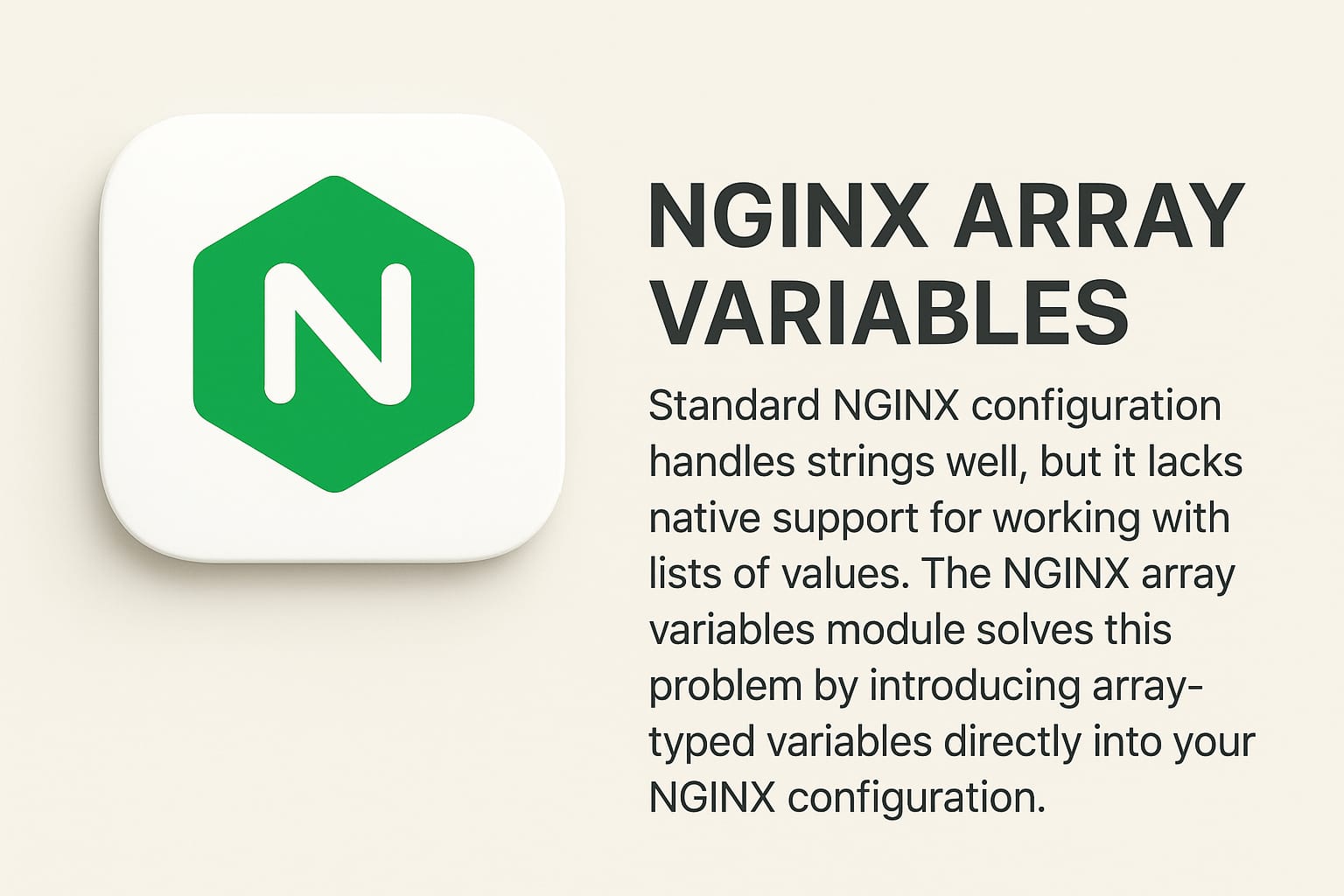 NGINX Array Variables Module: Split, Map, and Join Data in Your Config