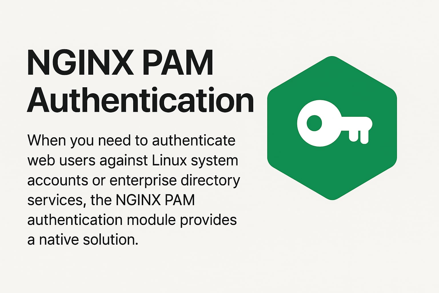 NGINX PAM Authentication: System Users and LDAP Integration