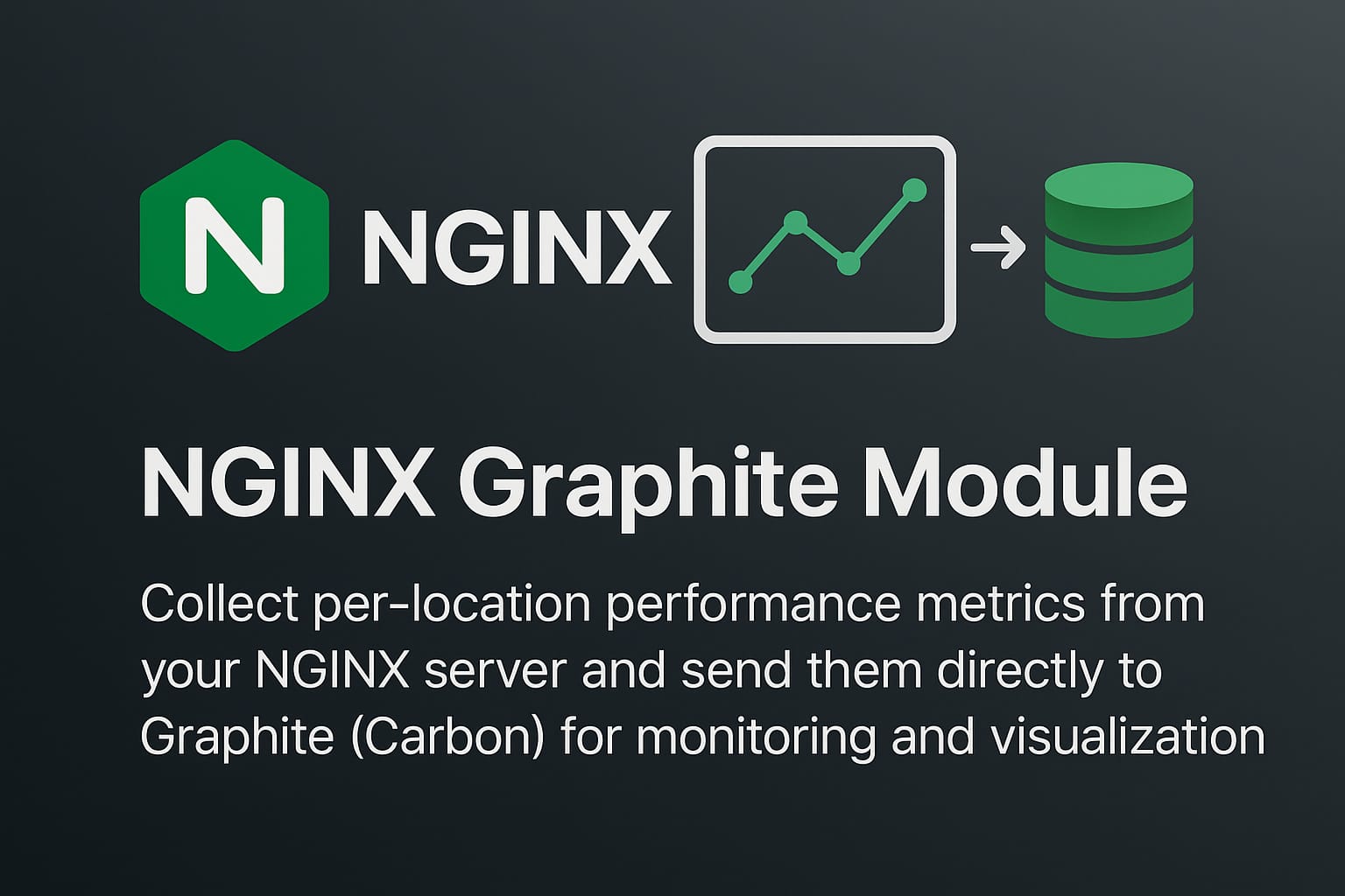 NGINX Graphite Module: Send Server Metrics to Graphite