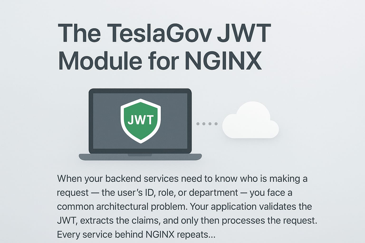 NGINX TeslaGov JWT Module: Authentication with Claim Forwarding