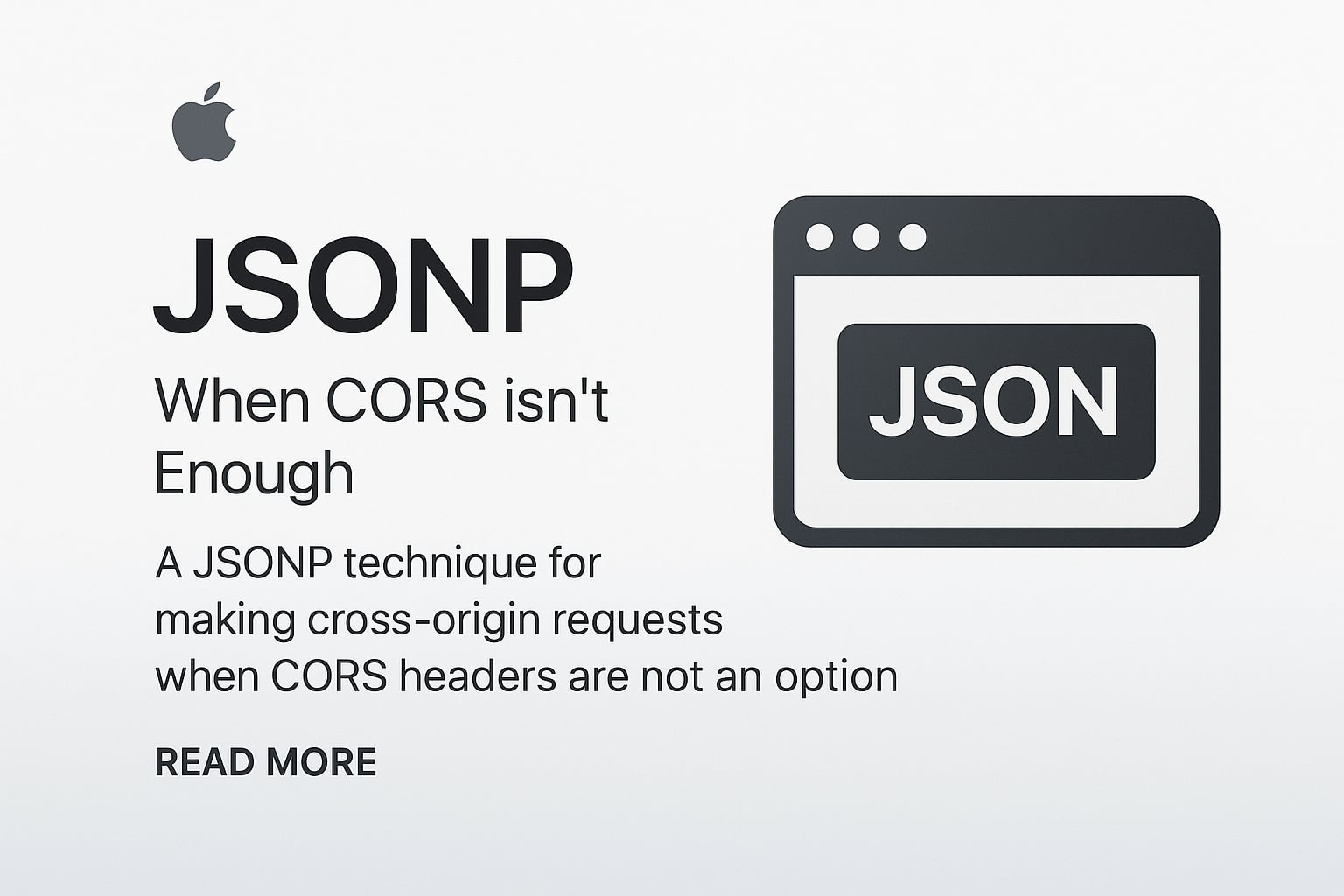 NGINX JSONP: Safe Cross-Origin APIs with the XSS Module