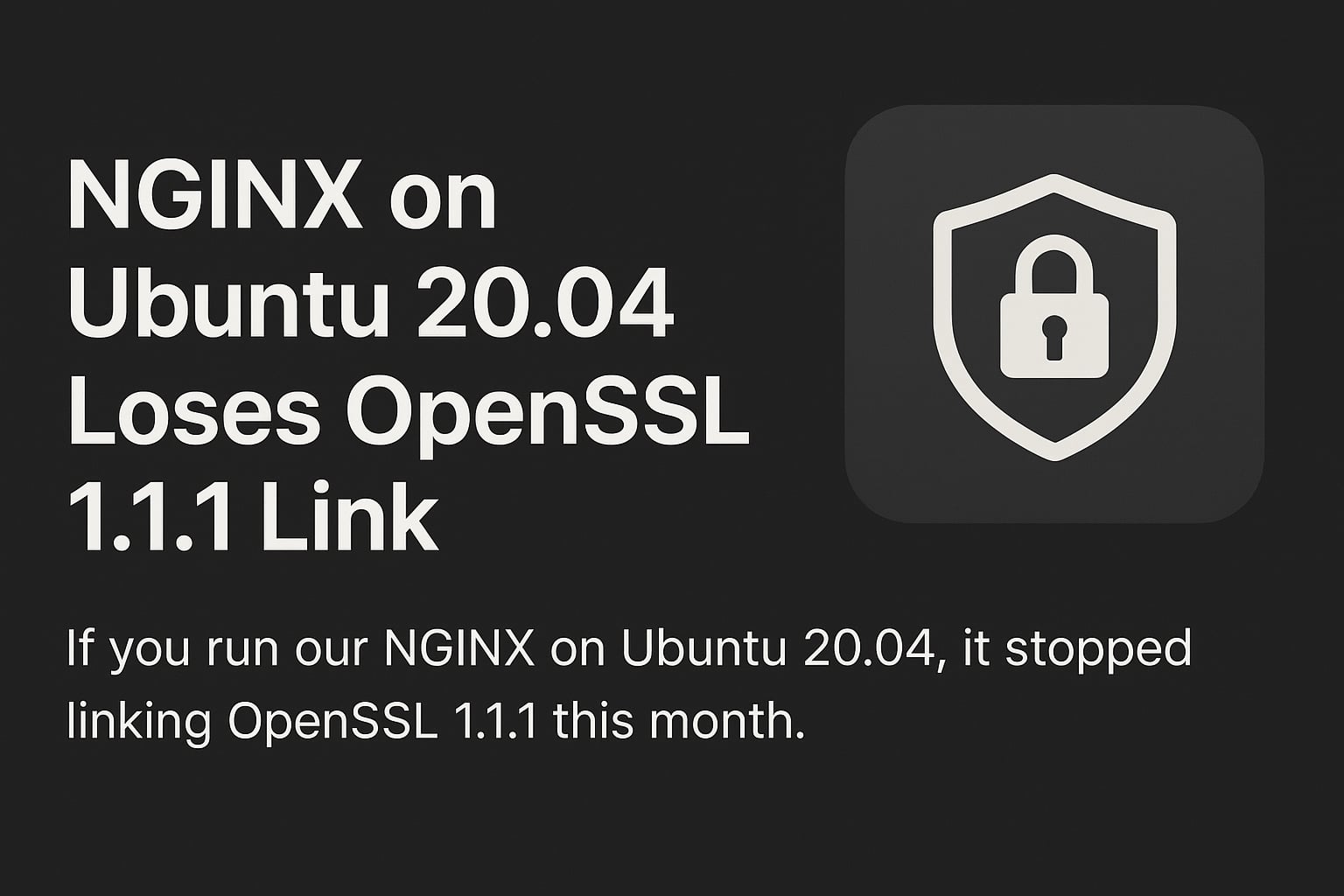 Post-Quantum NGINX and ECH Now on Debian and Ubuntu